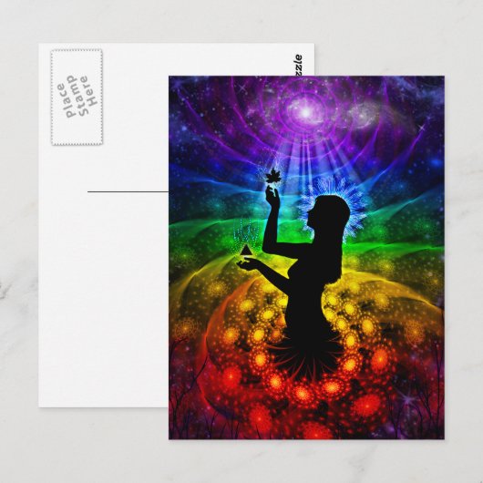 Verlichting Briefkaart (Voorkant / Achterkant)