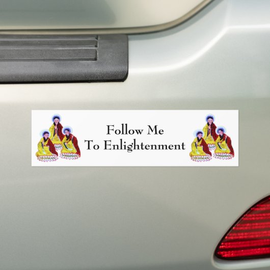 Verlichting Bumpersticker (Op auto)