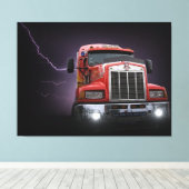 Verlichting Canvas Afdruk (Insitu (Houten vloer))