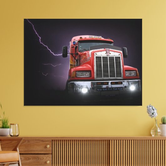 Verlichting Canvas Afdruk (Insitu (Woonkamer))