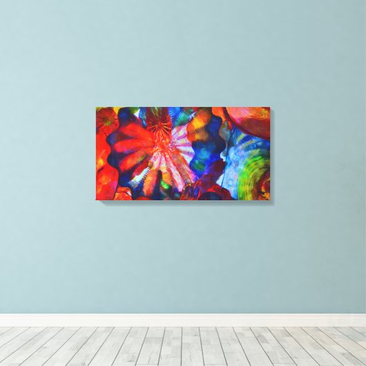 Verlichting Canvas Afdruk (Insitu (Houten vloer))