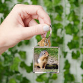 Verlichting/Cute Groundhog Sleutelhanger (Hand)