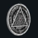 Verlichting Dartbord<br><div class="desc">artistieke geesten logo</div>