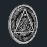 Verlichting Dartbord<br><div class="desc">artistieke geesten logo</div>