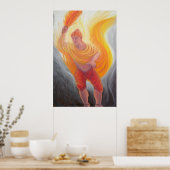 Verlichting die de geest vrijmaakt poster (Keuken)