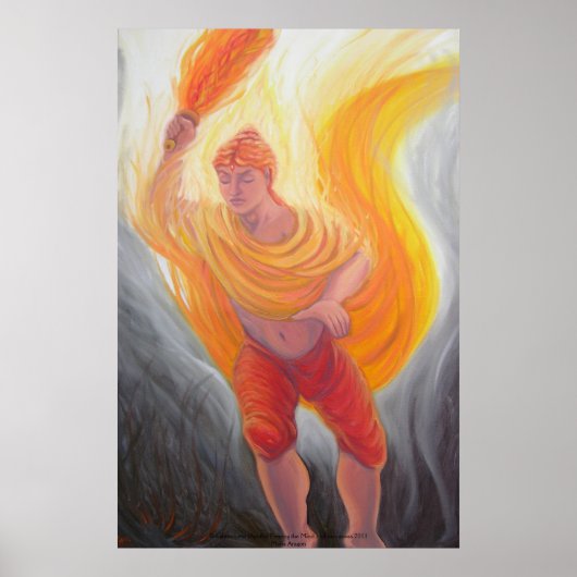 Verlichting die de geest vrijmaakt poster (Voorkant)