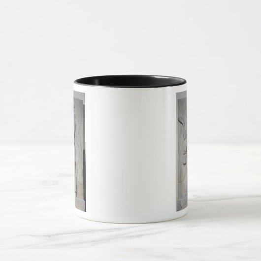 Verlichting die een scharnierend genie weergeeft mok (Midden)