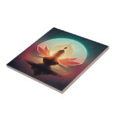 Verlichting en binnenste vredesbemiddeling tegeltje (Zijkant)