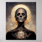 Verlichting Fantasy Sci-Fi Art Poster (Voorkant)