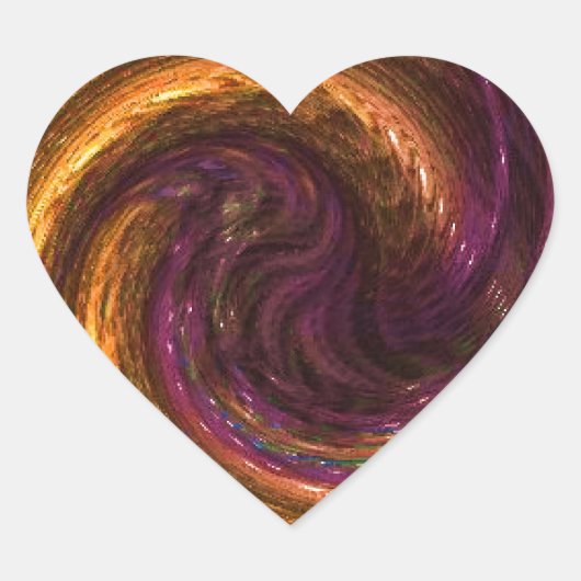 Verlichting Hart Sticker (Voorkant)