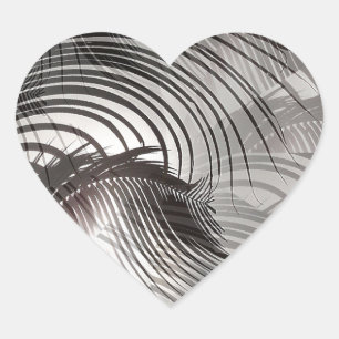 Verlichting Hart Sticker