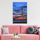 Verlichting het omhoog canvas afdruk (Insitu (Woonkamer))
