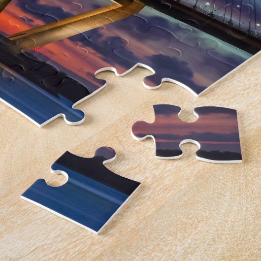 Verlichting het omhoog legpuzzel (Zijkant)