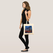 Verlichting het omhoog tote bag (Voorkant (model))