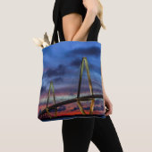 Verlichting het omhoog tote bag (Dichtbij)