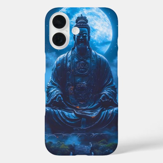 Verlichting in Blauw Case-Mate iPhone Case (Achterkant)