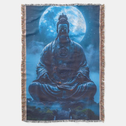 Verlichting in Blauw Deken (Voorkant Verticaal)