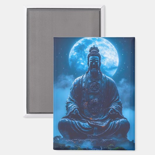 Verlichting in Blauw Magneet (Voorkant / Achterkant)