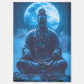 Verlichting in Blauw Magneet (Voorkant)