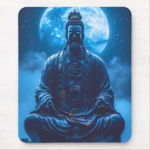 Verlichting in Blauw Muismat