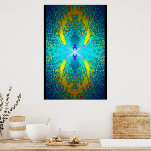 Verlichting in de Horison Poster (Keuken)