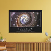 Verlichting: Inspirerend prijsopgave Canvas Afdruk (Insitu (Woonkamer))