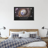 Verlichting: Inspirerend prijsopgave Canvas Afdruk (Insitu (Slaapkamer))