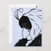 Verlichting, jong, oud Briefkaart (Voorkant / Achterkant)