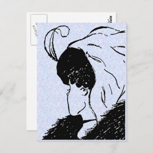 Verlichting, jong, oud Briefkaart (Voorkant / Achterkant)