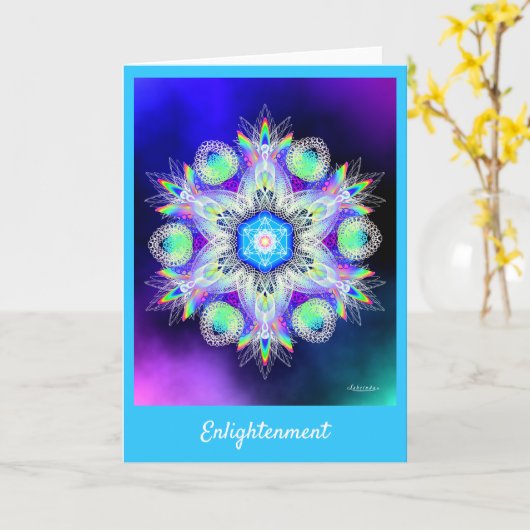 Verlichting Kaart (Gele Bloem)