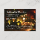 Verlichting Landscaping Visitekaartjes (Voorkant)