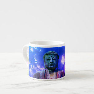Verlichting Mediterende Boeddha Statuskleur Espresso Kop