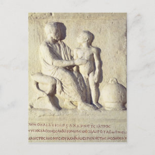 Verlichting met een bezoek aan de arts briefkaart