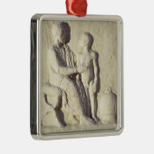 Verlichting met een bezoek aan de arts metalen ornament (Rechts)