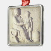 Verlichting met een bezoek aan de arts metalen ornament (Links)