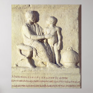 Verlichting met een bezoek aan de arts poster