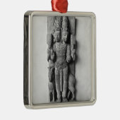 Verlichting met een dubbelzijdig afbeelding van Ag Metalen Ornament (Rechts)