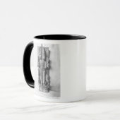 Verlichting met een dubbelzijdig afbeelding van Ag Mok (Voorkant links)