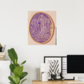 Verlichting met een legory van Muziek Poster (Thuiskantoor)