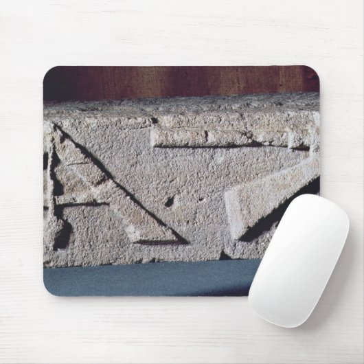 Verlichting met het instrument van een steenhouwer muismat (Met muis)