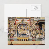 Verlichting met Shiva- en Parvati-ritsen Briefkaart (Voorkant / Achterkant)