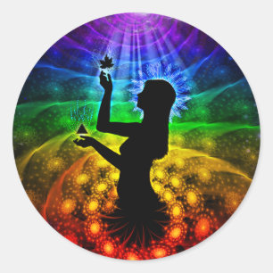 Verlichting Ronde Sticker