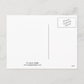 verlichting - Schattigee kerstboom Muiskunst Feestdagenkaart (Achterkant)