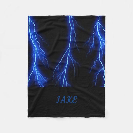 Verlichting slaan fleece deken. deken (Voorkant)