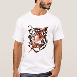 Verlichting snelle tijger t-shirt