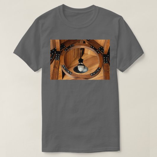 Verlichting spoorwegstation 1 t-shirt (Design voorkant)
