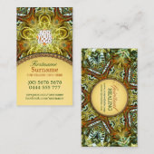 Verlichting Star New age Visitekaartje (Voorkant / Achterkant)