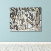 Verlichting van de Apotheose van keizer Antoninus Canvas Afdruk (Insitu (Houten vloer))