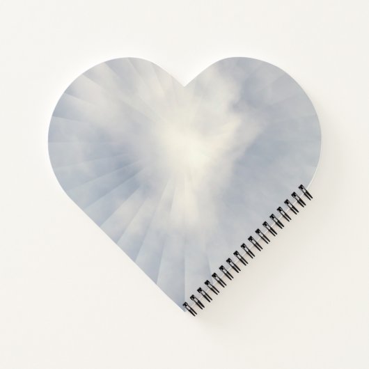 Verlichting van de Baby van de zon Notitieboek (Achterkant)