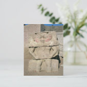 Verlichting van de Egyptische huisgod, Bes Briefkaart (Staand voorkant)